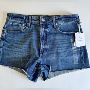 NWT! Free Assembly Womens Size 12 90s Cut Off Denim Shorts Pockets